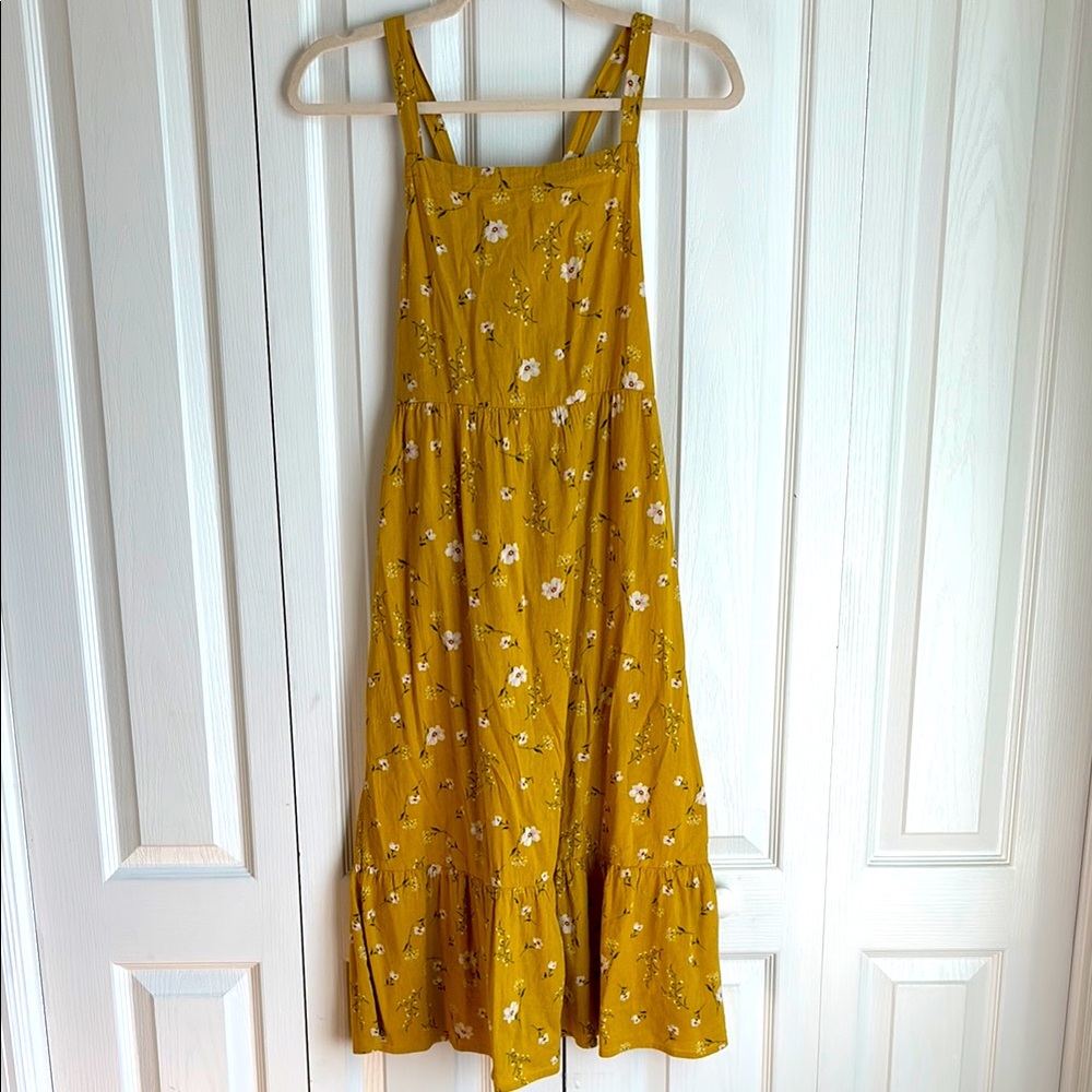 Old Navy Girls Floral Midi Length Dress Size XL (14/16)